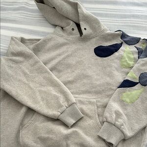 Gray Free People Its a Vibe Hoodie // We The Free